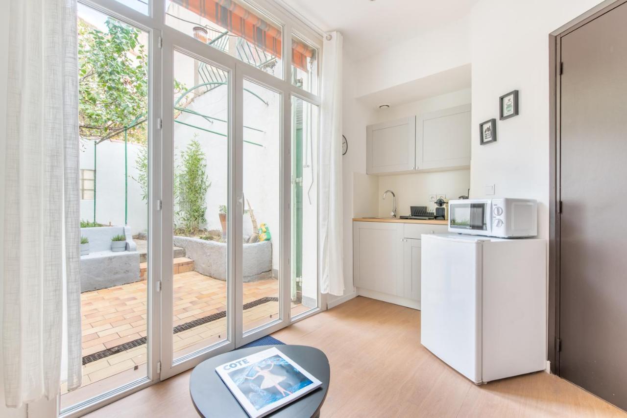 מרסיי Studio Blancarde Terrasse Parking Clim מראה חיצוני תמונה