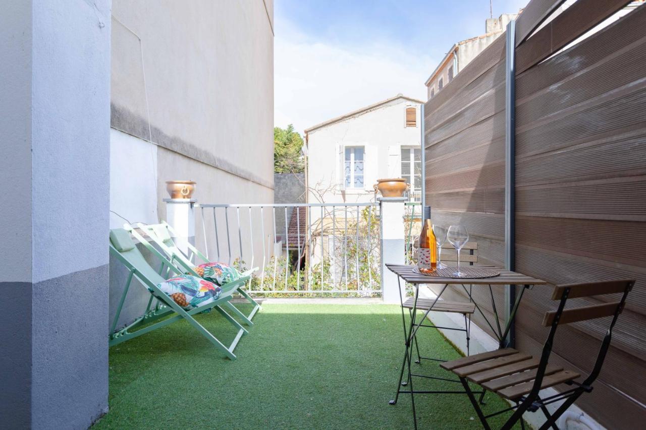 מרסיי Studio Blancarde Terrasse Parking Clim מראה חיצוני תמונה